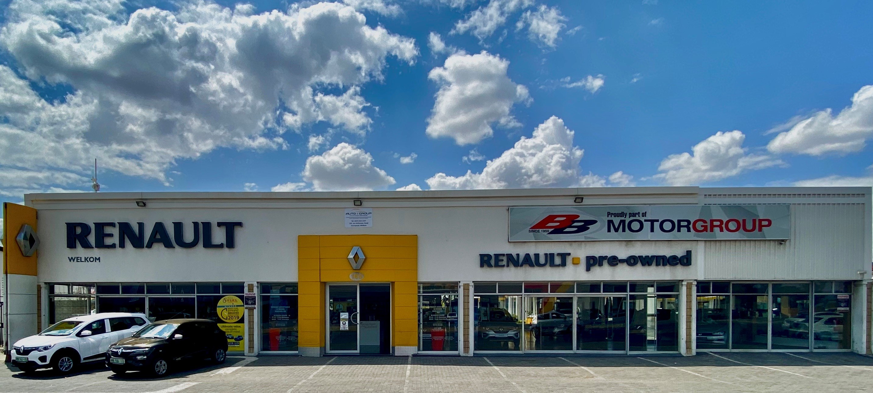 BB Welkom’s Renault Dealership.