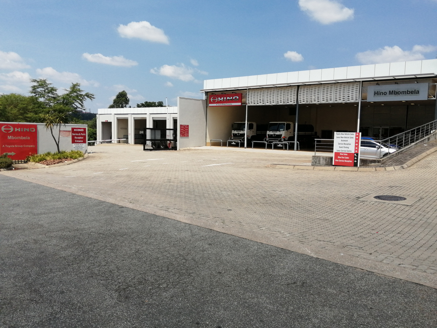Toy Nelsp5 Hino Mbombela is an important division of the Toyota dealership