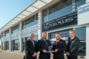 Lexus Bloemfontein awarded top dealer of the year 2019