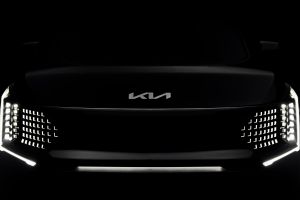 Kia EV9 SUV Exterior teaser 1
