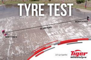 Worn tyres vs new tyres put to the test