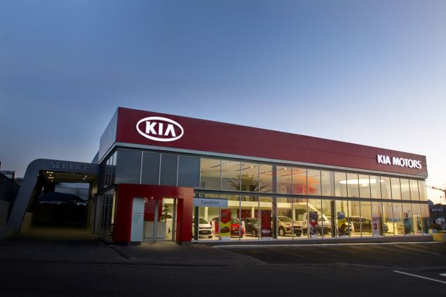 KIA Motors dealership in Sandton Johannesburg