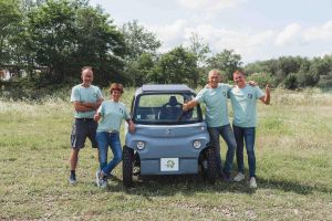 Crossing Africa in four small electric Citroëns