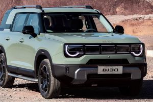 BAIC ready to show the new B30 at Festival