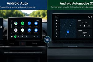 Android Auto vs Android Automotive: same family, different job
